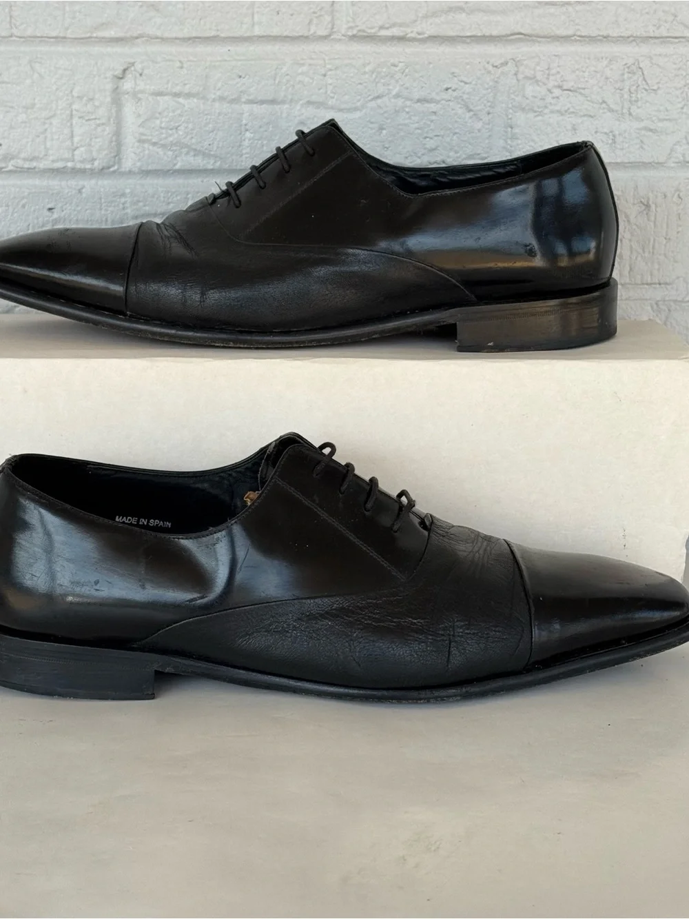 Mezlan Concerto Tuxedo Oxford Shoes Men's 13